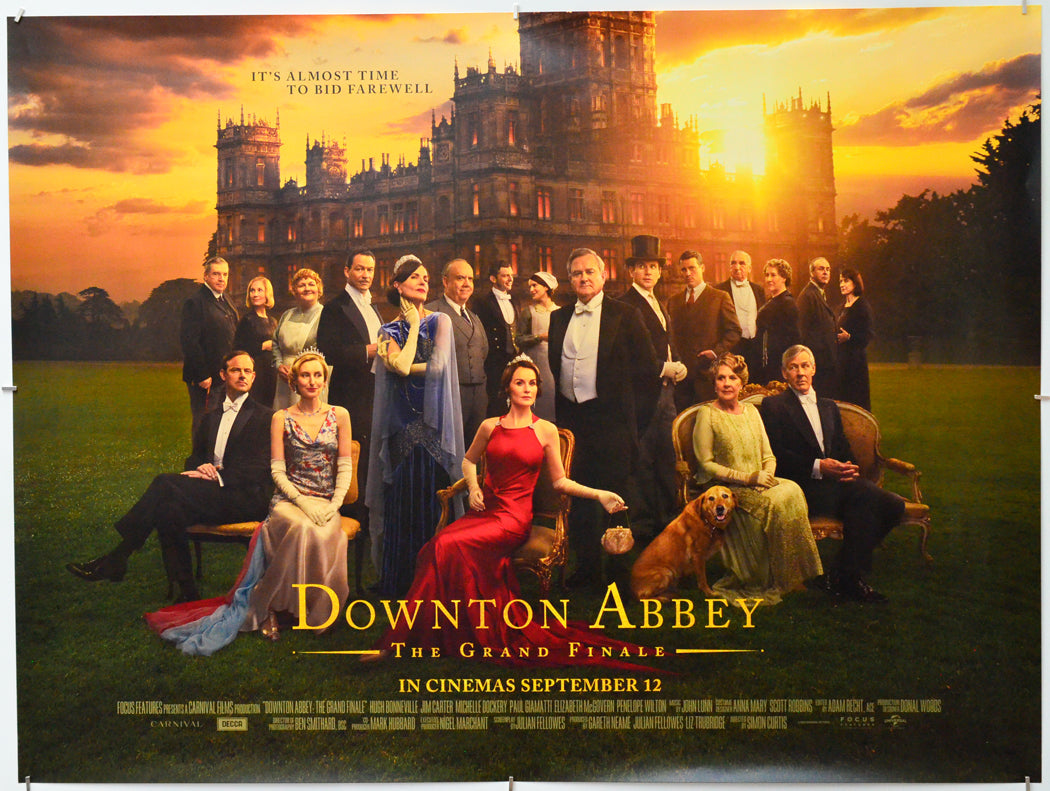 Downton Abbey: The Grand Finale - Original Quad Poster - Film Poster - Movie Poster