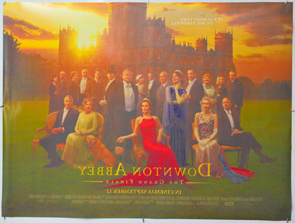 Downton Abbey: The Grand Finale (Back) Cinema Quad Movie Poster 