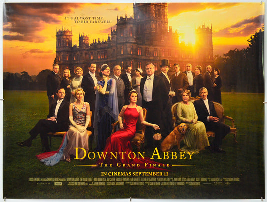 Downton Abbey: The Grand Finale - Original Quad Poster - Film Poster - Movie Poster
