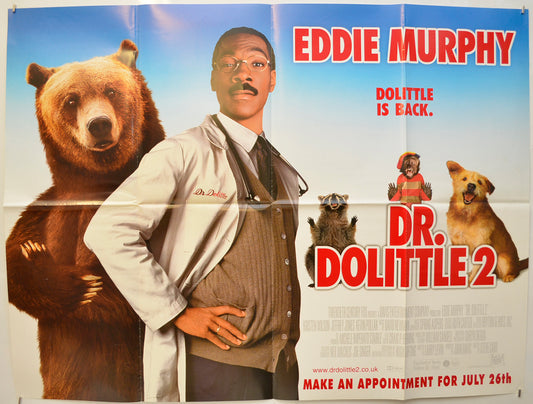 Dr. Dolittle 2 Original Quad Poster - Film Poster - Movie Poster