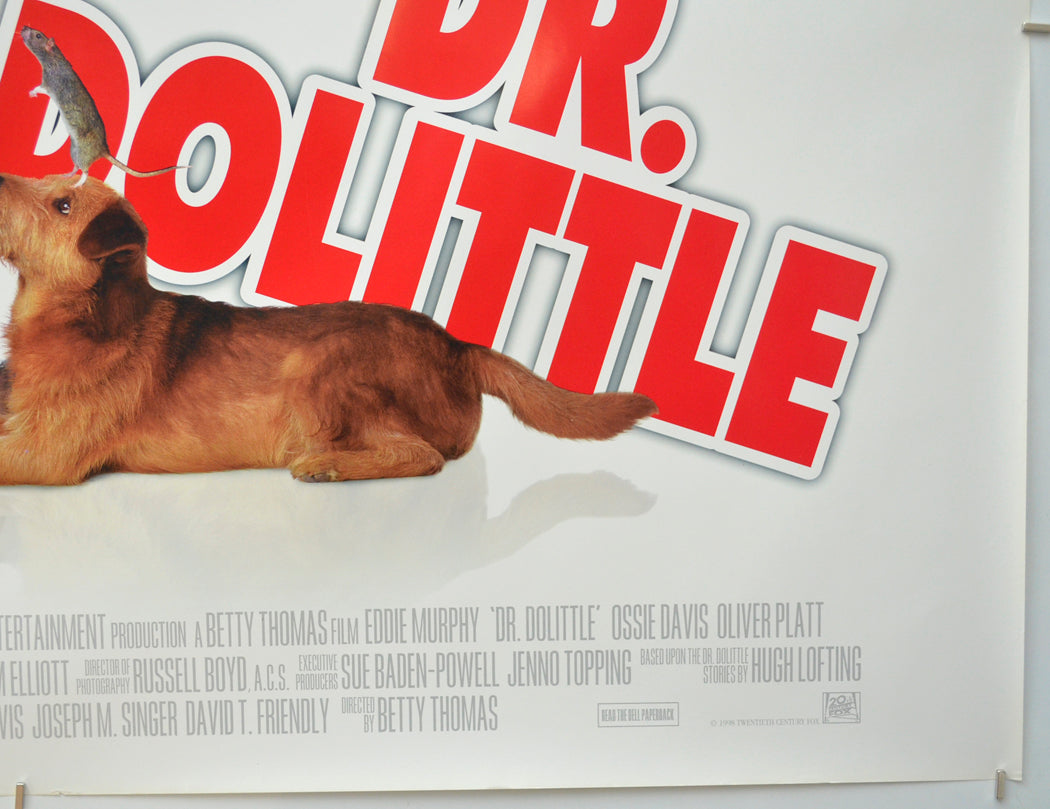 DR. DOLITTLE (Bottom Right) Cinema Quad Movie Poster 