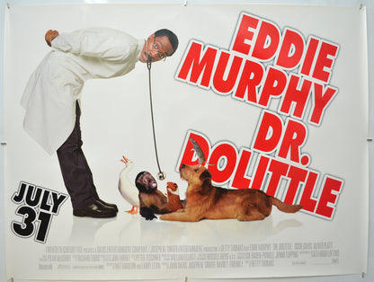 Dr. Dolittle Original Quad Poster - Film Poster - Movie Poster