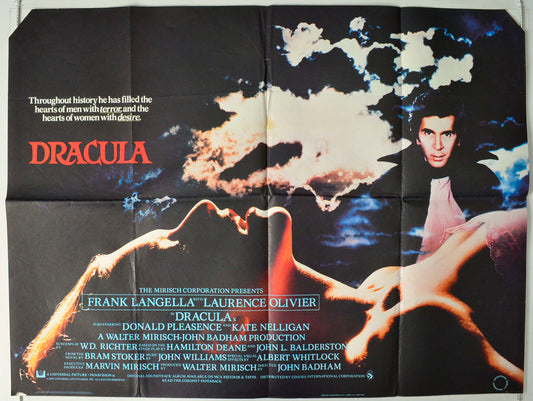 Dracula Original British Quad Poster - Movie Poster