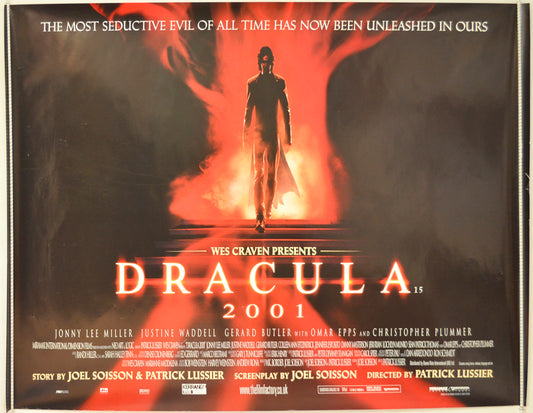 Dracula 2001   Original Quad Poster - Film Poster - Movie Poster 