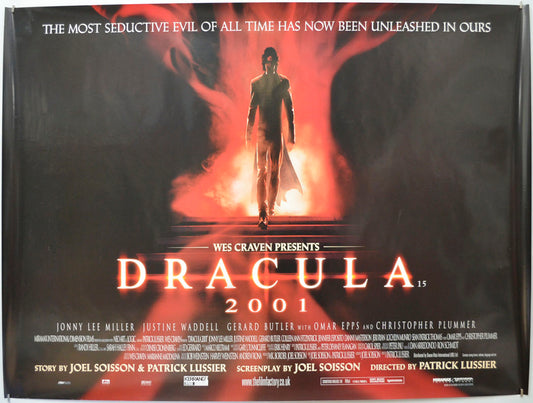 Dracula 2001 Original Quad Poster - Film Poster - Movie Poster