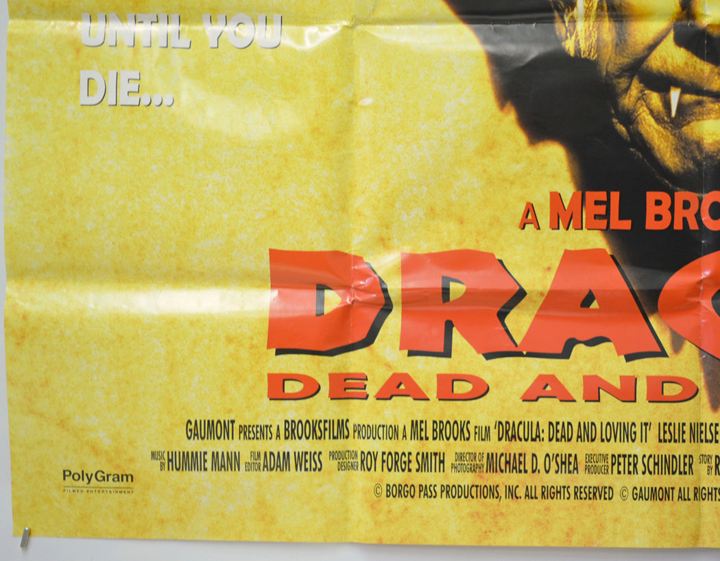 DRACULA DEAD AND LOVING IT (Bottom Left) Cinema Quad Movie Poster 