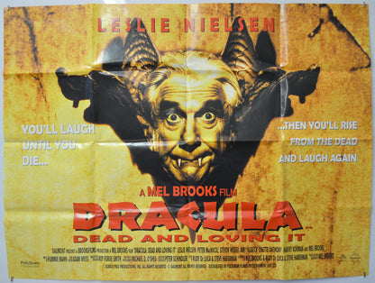 Dracula Dead And Loving It  Original Quad Poster - Film Poster - Movie Poster