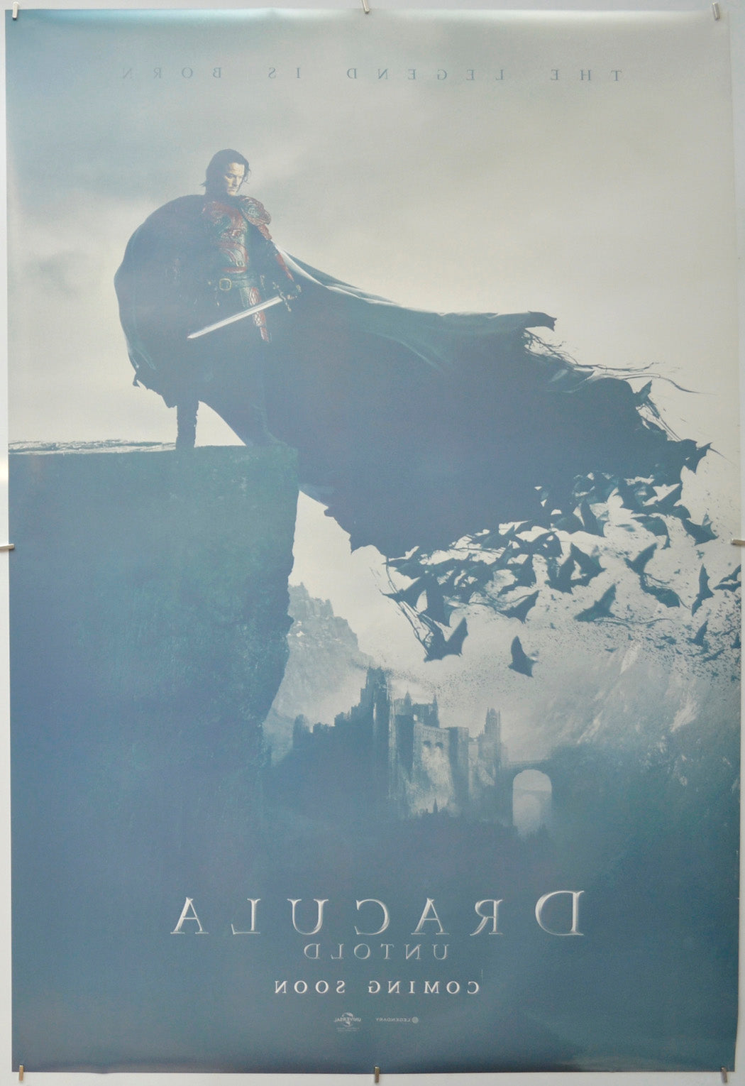 Dracula Untold (Back) Cinema One Sheet Movie Poster 