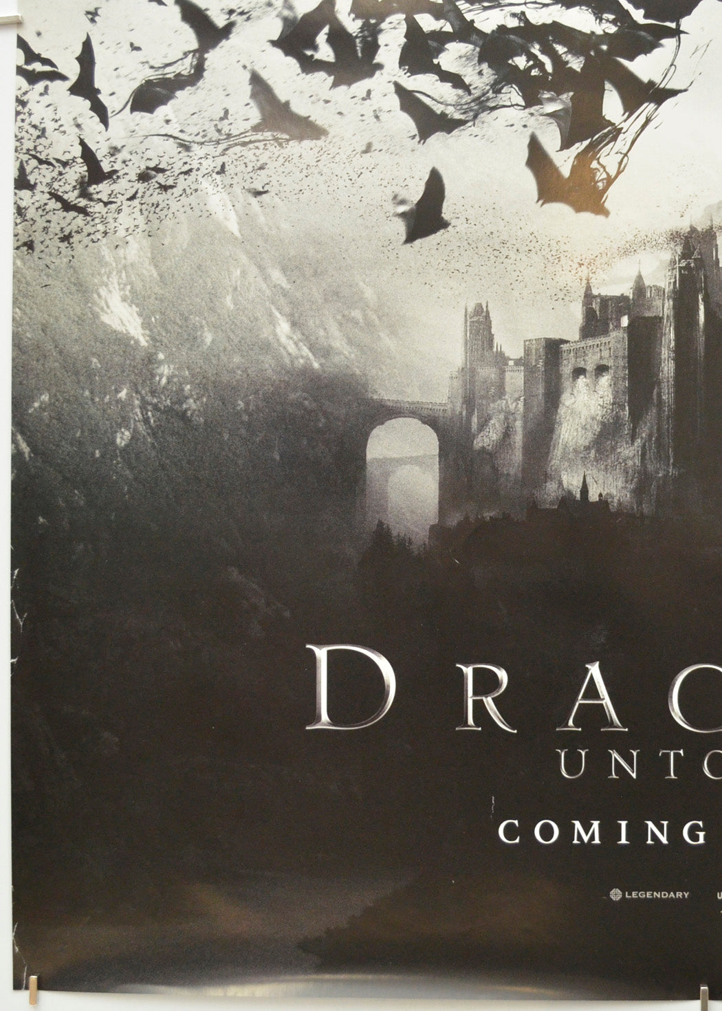 Dracula Untold (Bottom Left) Cinema One Sheet Movie Poster 