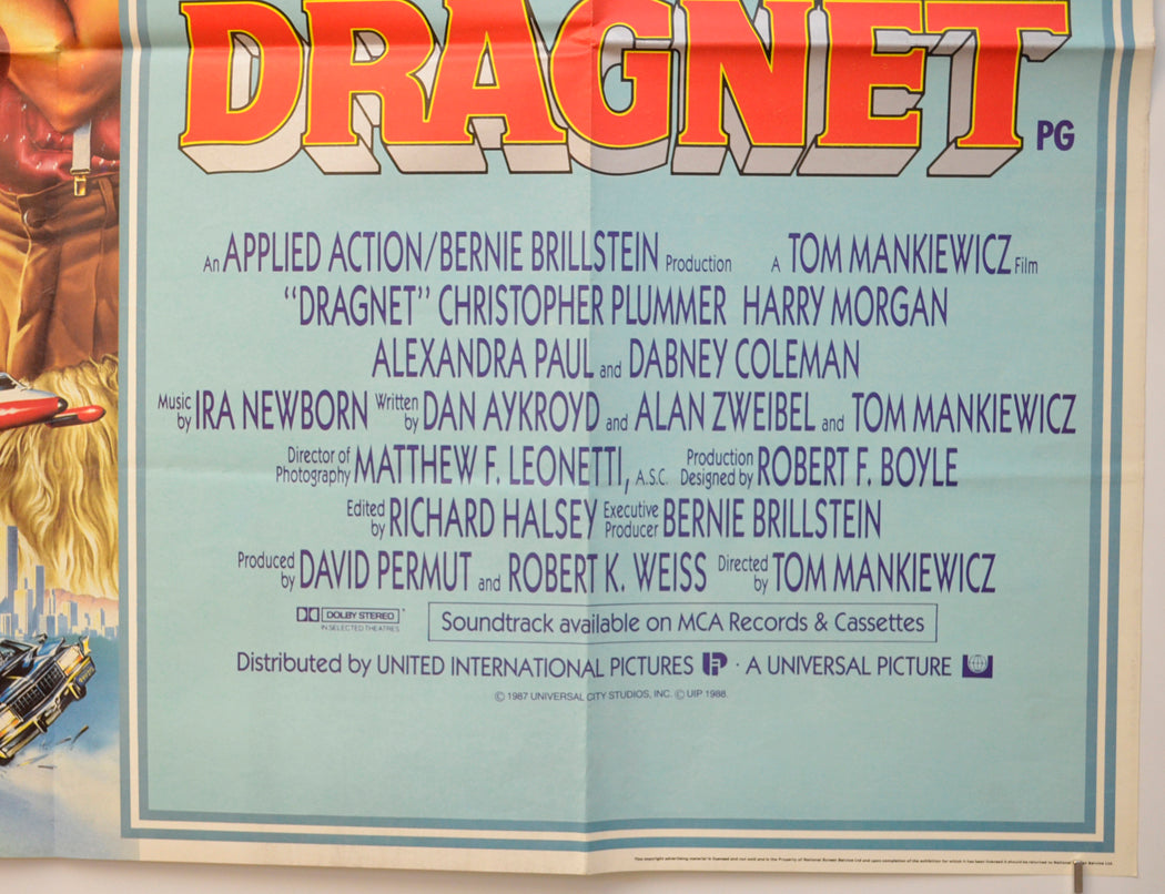 DRAGNET (Bottom Right) Cinema Quad Movie Poster 