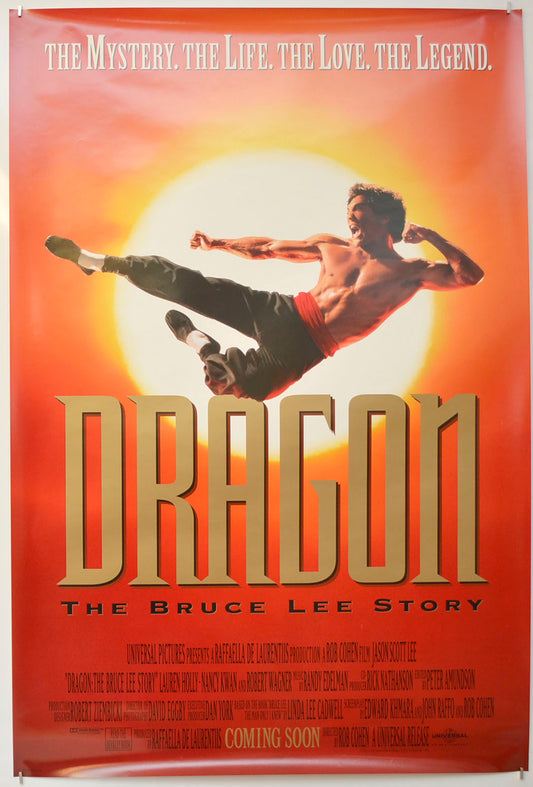 Dragon : The Bruce Lee Story Original One Sheet Poster - Film Poster - Movie Poster