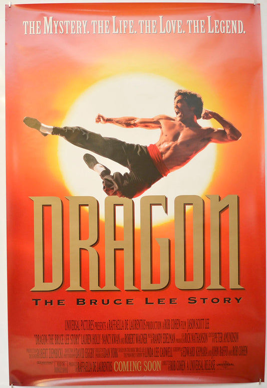 Dragon : The Bruce Lee Story Original One Sheet Poster - Film Poster - Movie Poster