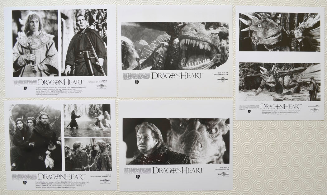 DRAGONHEART Original Cinema Press Kit 