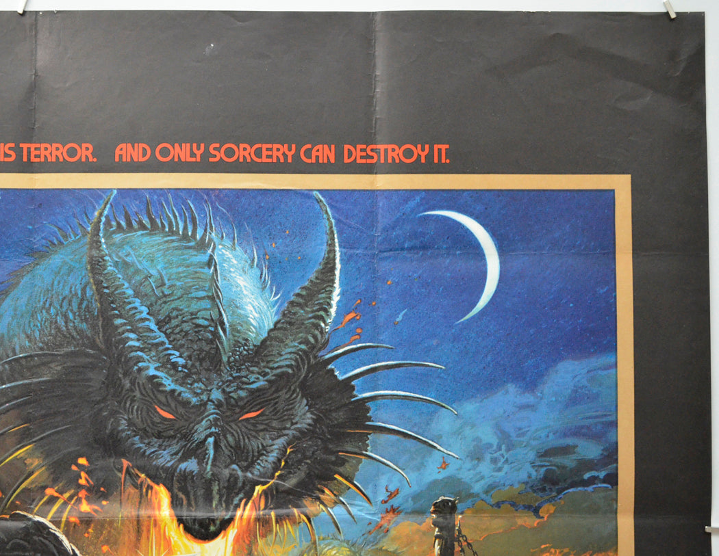 DRAGONSLAYER (Top Right) Cinema Quad Movie Poster 