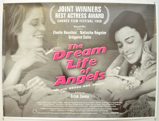 The Dream Life Of Angels (a.k.a. La Vie Revee Des Anges) Original Quad Poster - Film Poster - Movie Poster