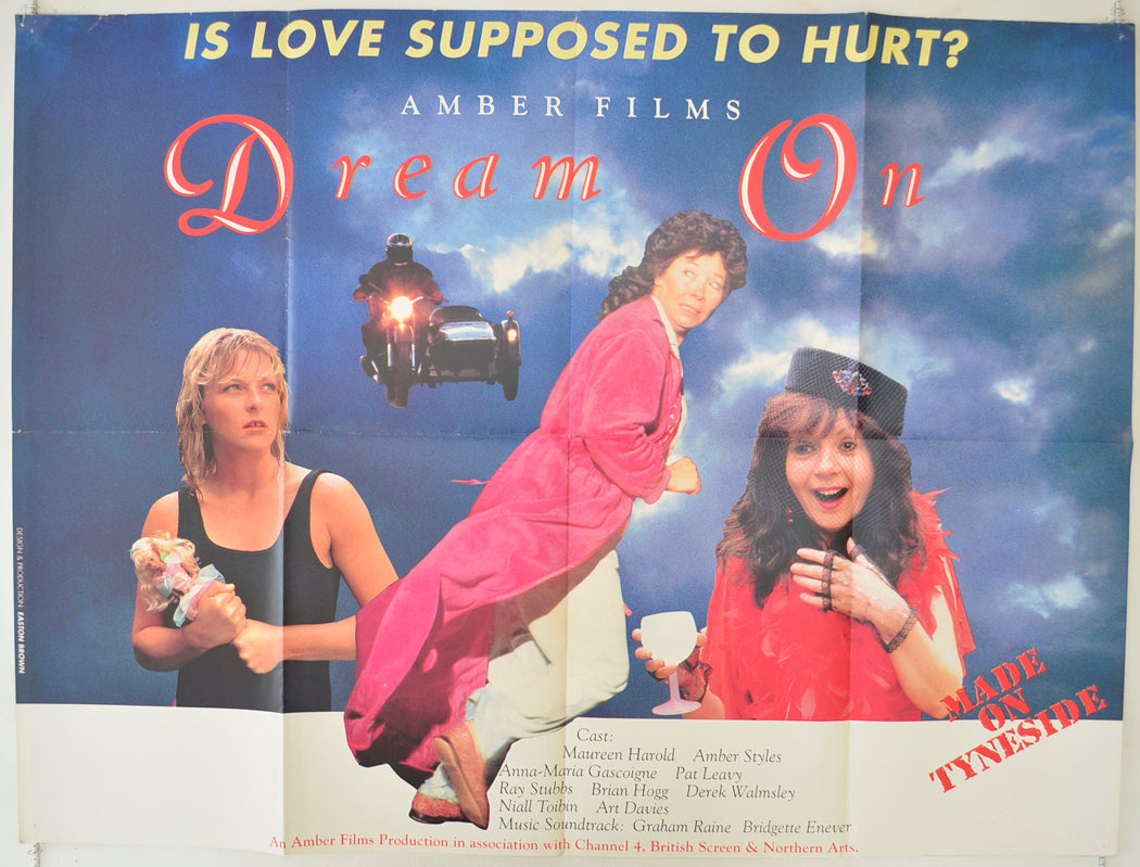 Dream On   Original Quad Poster - Film Poster - Movie Poster 