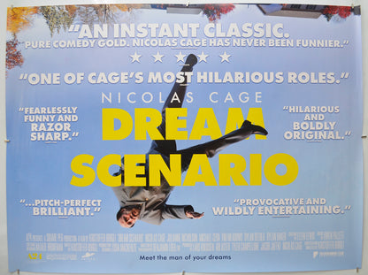 Dream Scenario Original Quad Poster - Film Poster - Movie Poster 