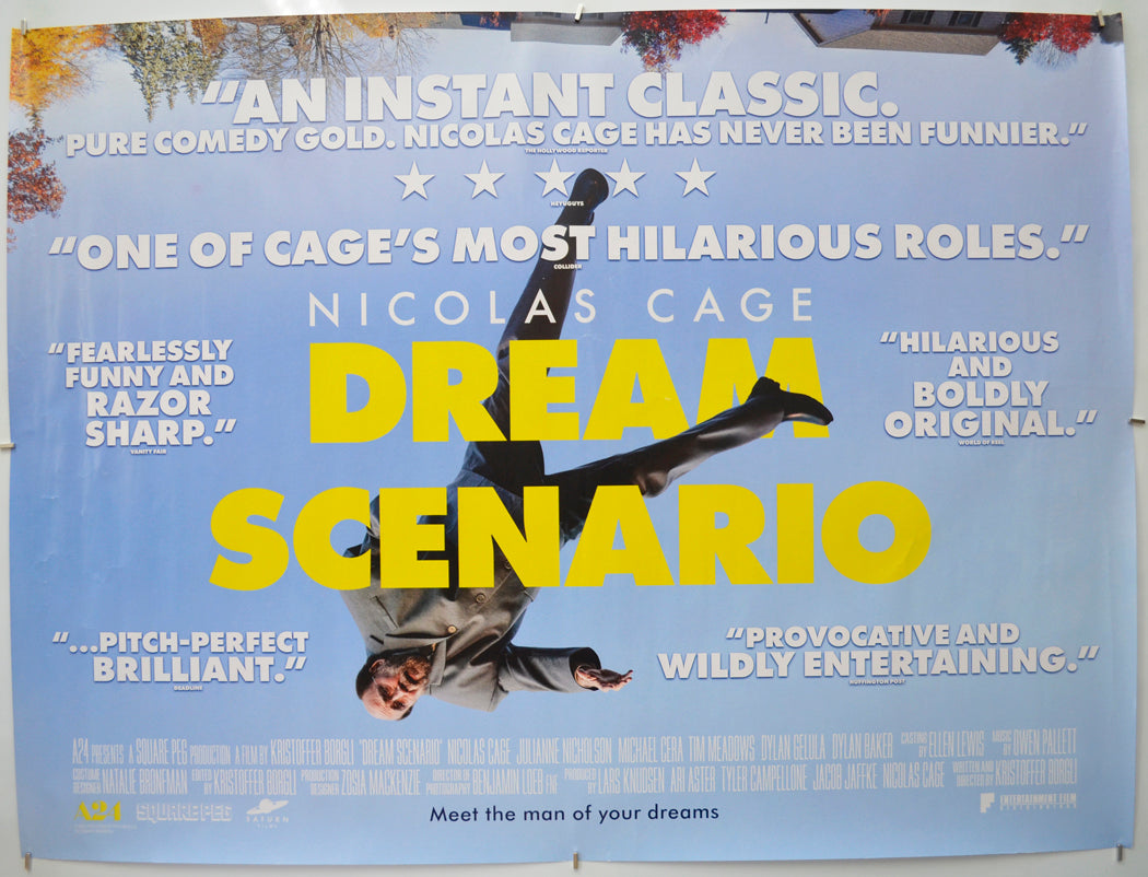 Dream Scenario Original Quad Poster - Film Poster - Movie Poster 