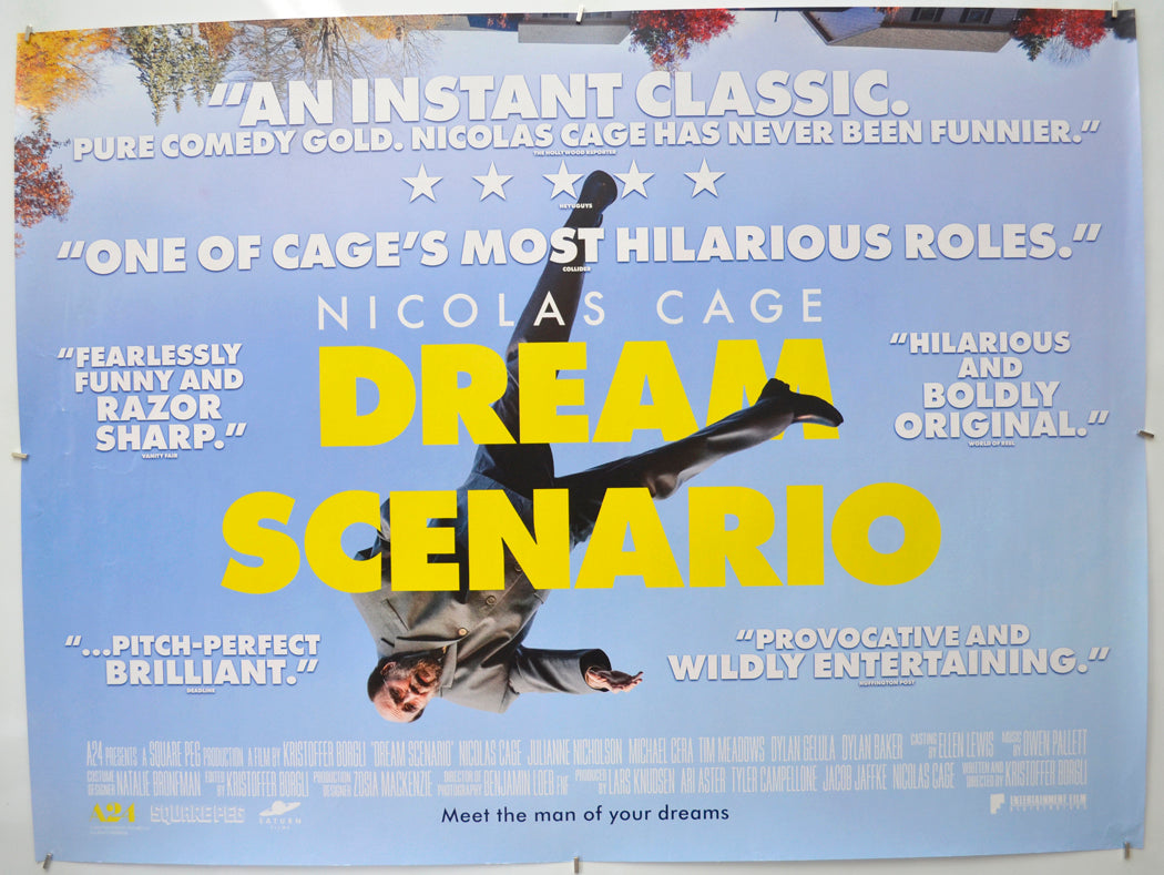 Dream Scenario Original Quad Poster - Film Poster - Movie Poster 