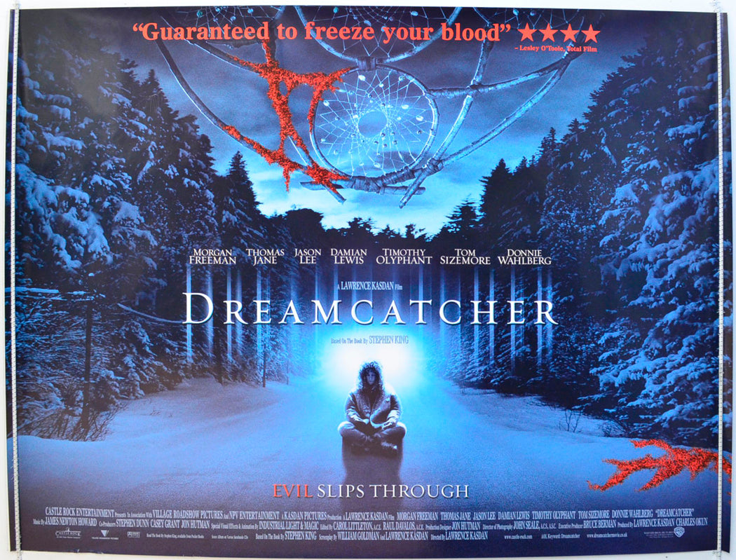 Dreamcatcher Original British Quad Poster - Film Poster - Movie Poster 