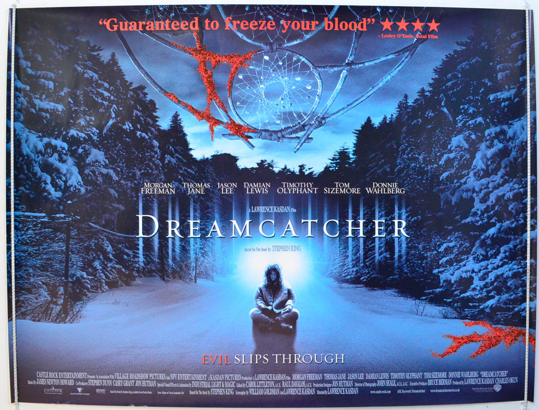 Dreamcatcher Original British Quad Poster - Film Poster - Movie Poster 