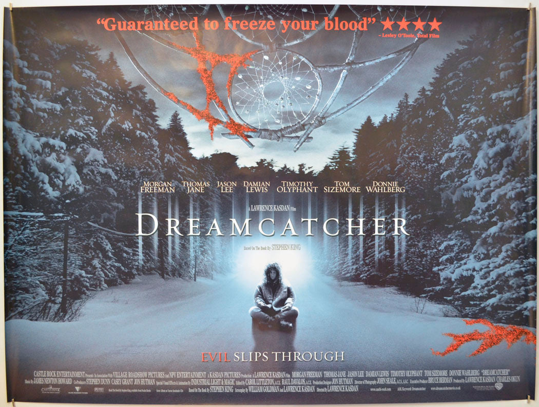 Dreamcatcher Original Quad Poster - Film Poster - Movie Poster