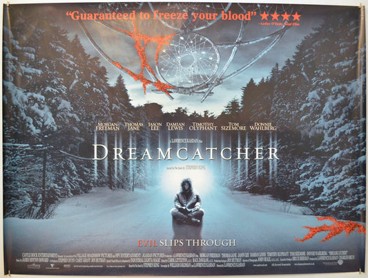 Dreamcatcher Original Quad Poster - Film Poster - Movie Poster