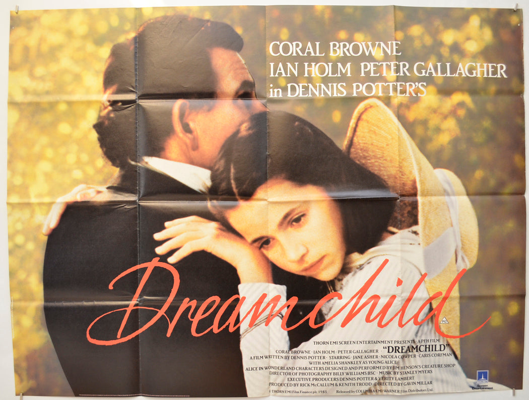 Dreamchild Original Quad Poster - Film Poster - Movie Poster  