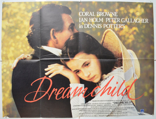 Dreamchild Original Quad Poster - Film Poster - Movie Poster