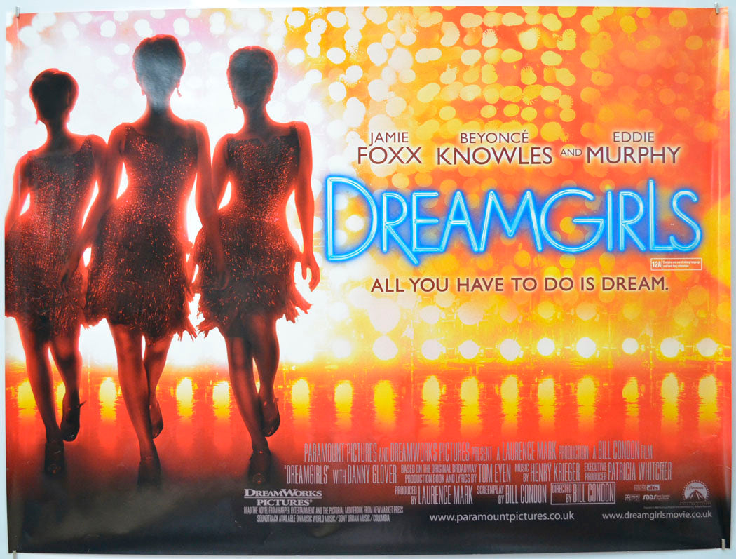 Dreamgirls Original Quad Poster - Film Poster - Movie Poster