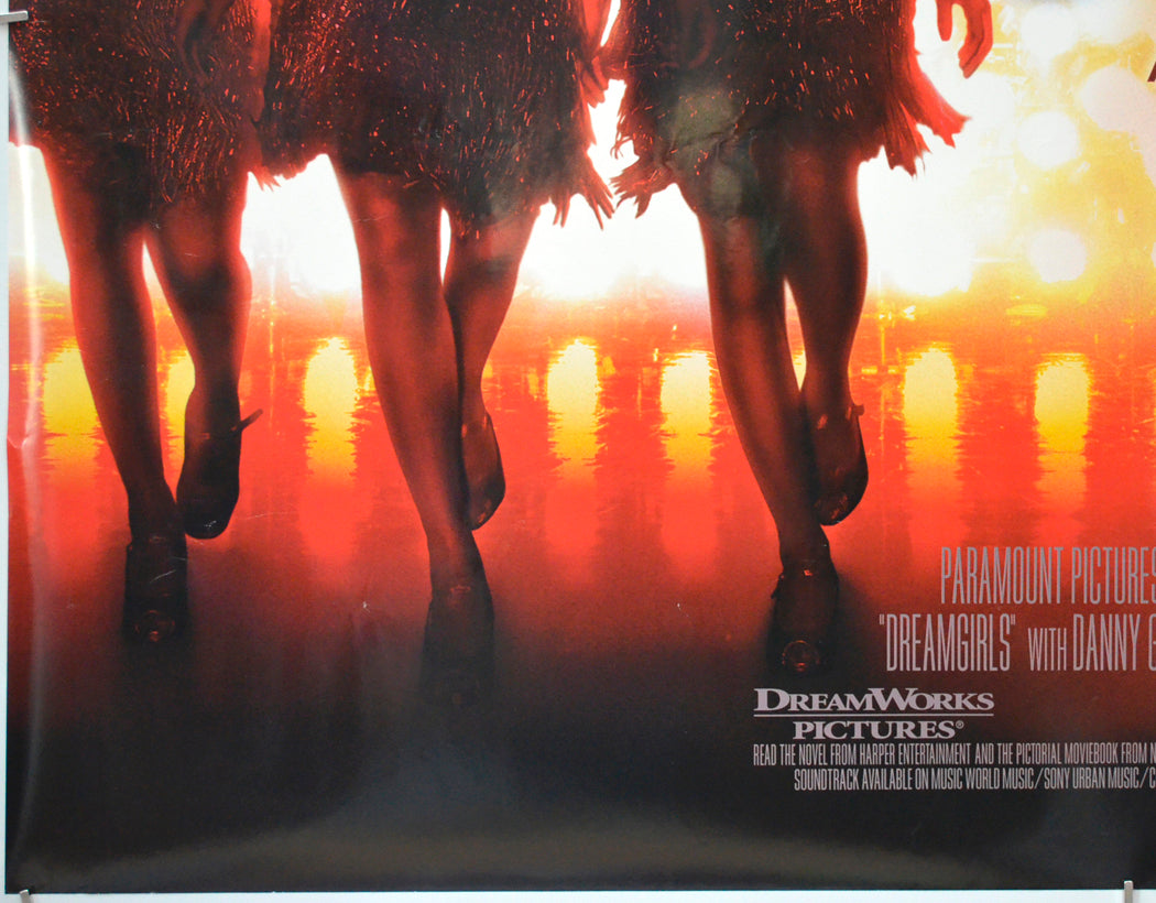 DREAMGIRLS (Bottom Left) Cinema Quad Movie Poster 