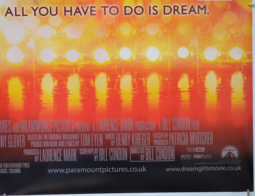 DREAMGIRLS (Bottom Right) Cinema Quad Movie Poster 