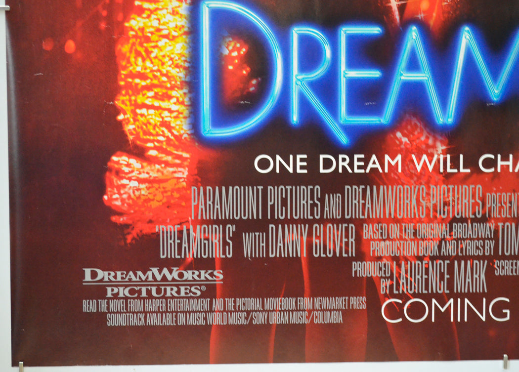 DREAMGIRLS (Bottom Left) Cinema Quad Movie Poster 