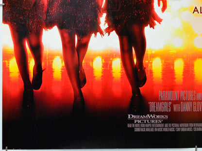 Dreamgirls (Bottom Left) Cinema Quad Movie Poster 