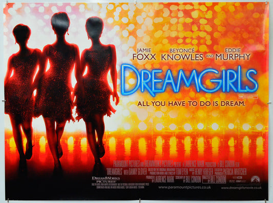 Dreamgirls - Original Quad Poster - Film Poster - Movie Poster
