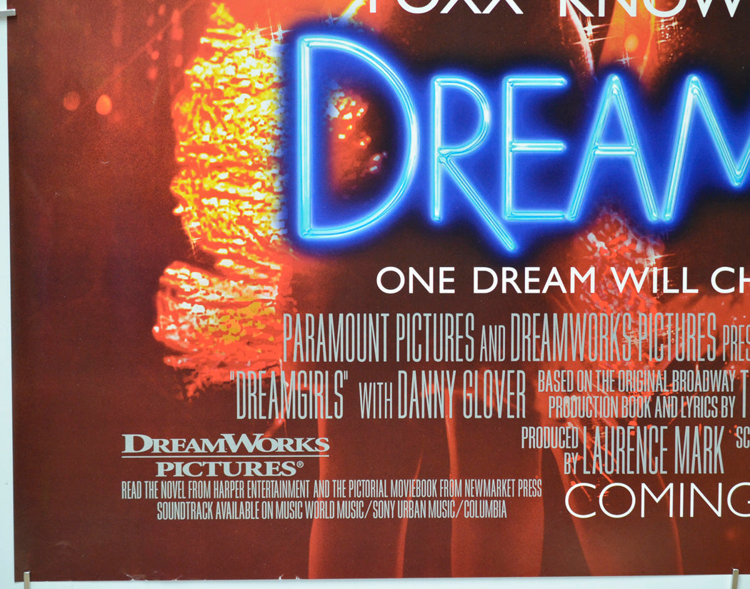 Dreamgirls (Bottom Left) Cinema Quad Movie Poster 