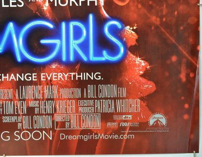 Dreamgirls (Bottom Right) Cinema Quad Movie Poster 