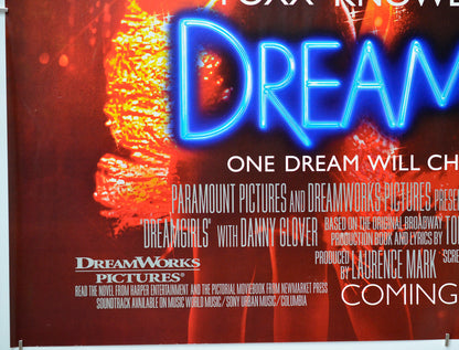 Dreamgirls (Bottom Left) Cinema Quad Movie Poster 