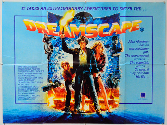 Dreamscape - Original Quad Poster - Film Poster - Movie Poster