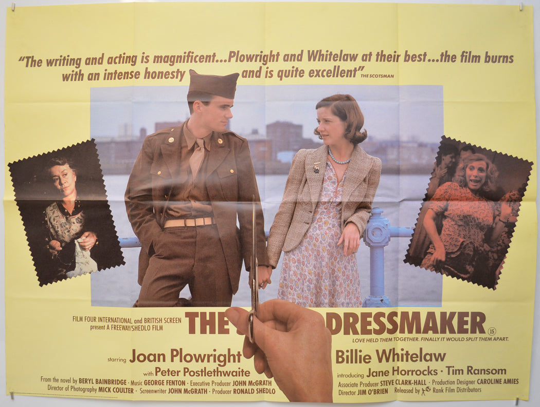 The Dressmaker  Original Quad Poster - Film Poster - Movie Poster