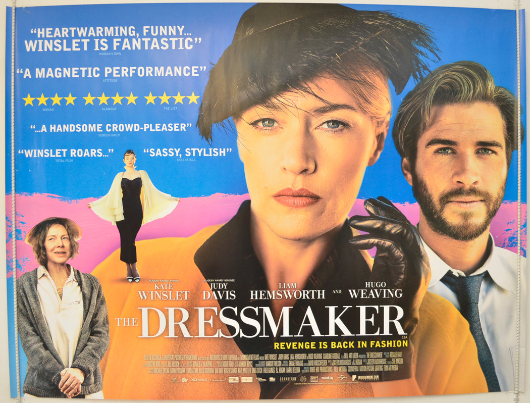 The Dressmaker  Original Quad Poster - Film Poster - Movie Poster 