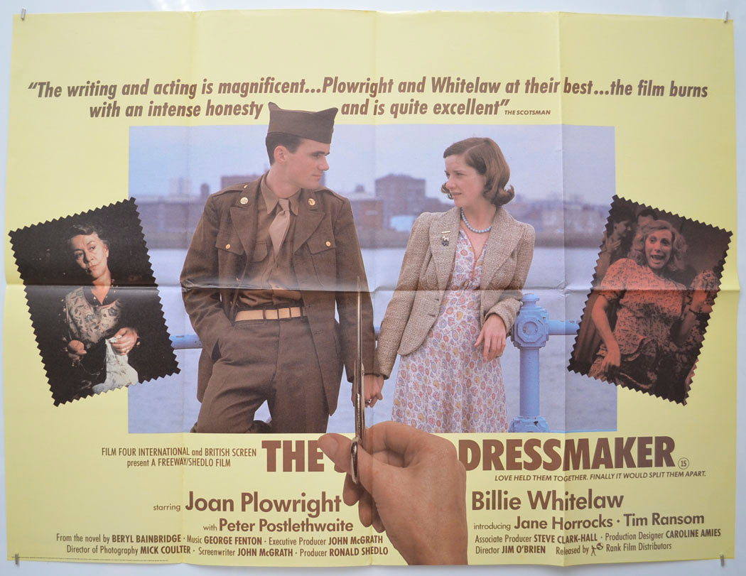 The Dressmaker Original Quad Poster - Film Poster - Movie Poster