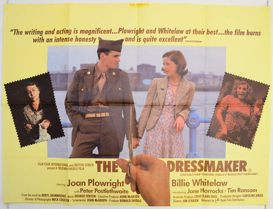 The Dressmaker Original Quad Poster - Film Poster - Movie Poster  