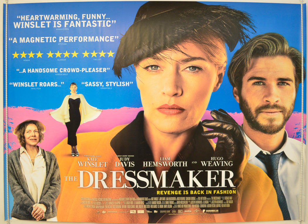 The Dressmaker  Original Quad Poster - Film Poster - Movie Poster 