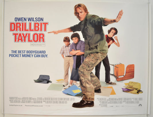 Drillbit Taylor   Original Quad Poster - Film Poster - Movie Poster 