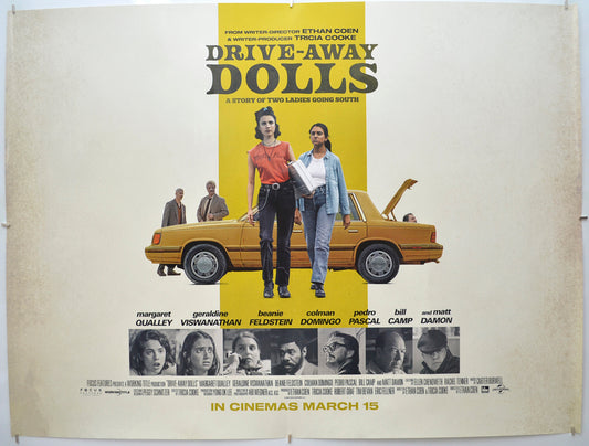Drive-away Dolls Original Quad Poster - Film Poster - Movie Poster 