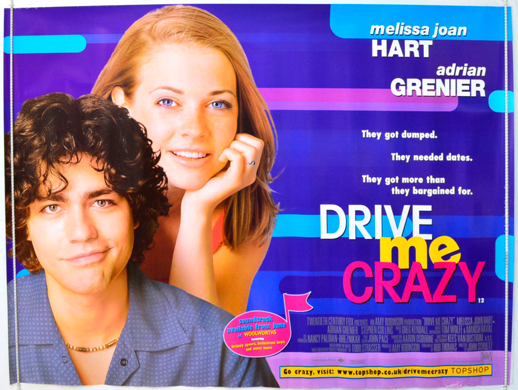 Drive Me Crazy  Original British Quad Poster - Film Poster - Movie Poster