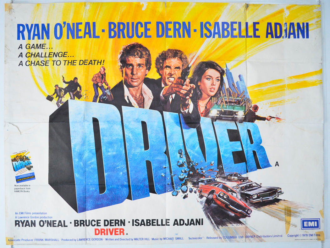 Driver Original British Quad Poster - Movie Poster