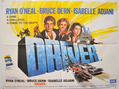 Driver Original Quad Poster - Film Poster - Movie Poster