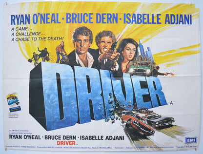 Driver  Original Quad Poster - Film Poster - Movie Poster